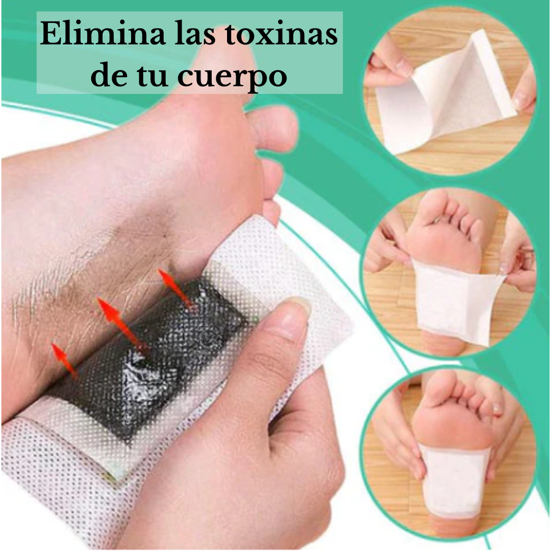 Pack x10 Parches Desintoxicantes de formula natural- CONFORTAID DETOX